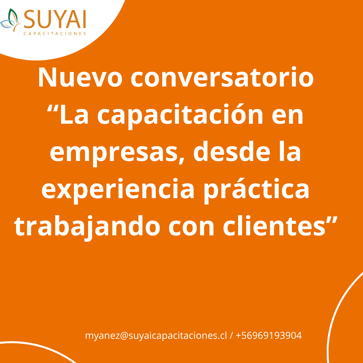 La capacitación en empresas, desde la experiencia práctica trabajando con clientes